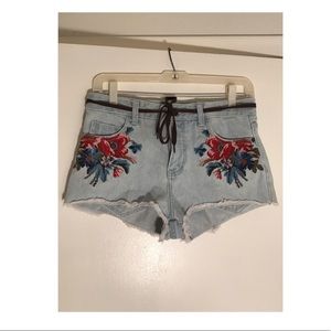 jean shorts